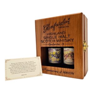 11th Anniversary – The Glenfarclas 15yo miniature gift set "Apricot and Peach Blossom Together"